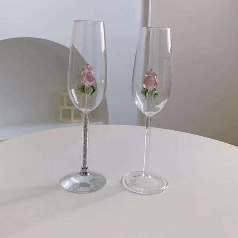 RoseVin Wine and Champagne Glasses