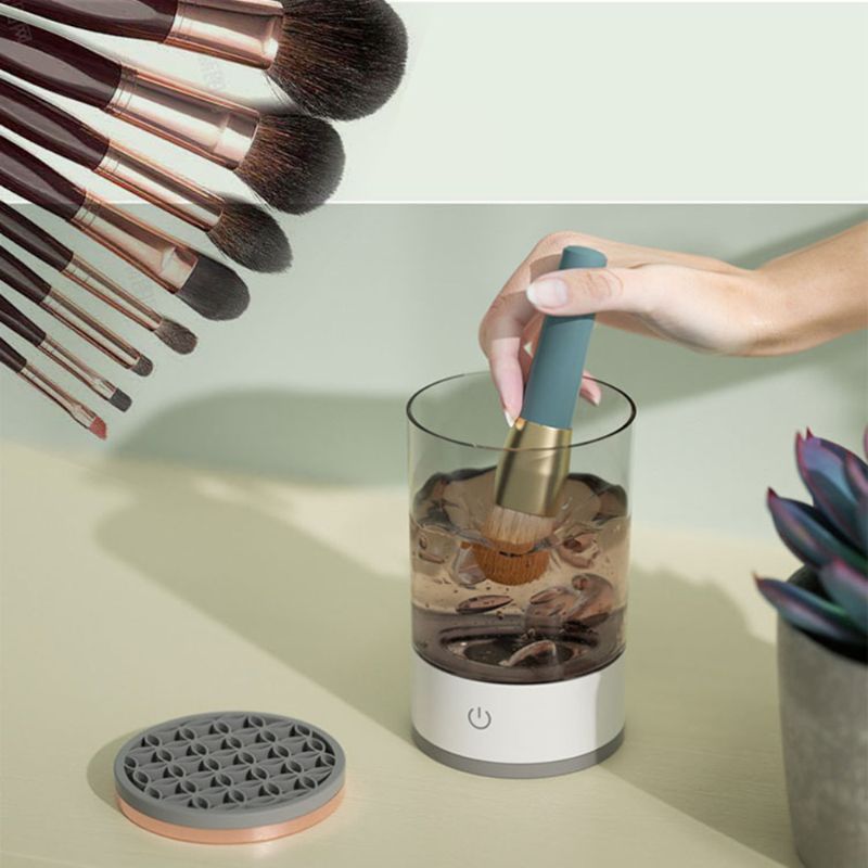 Electric Makeup Brush Cleaner- 3 in 1