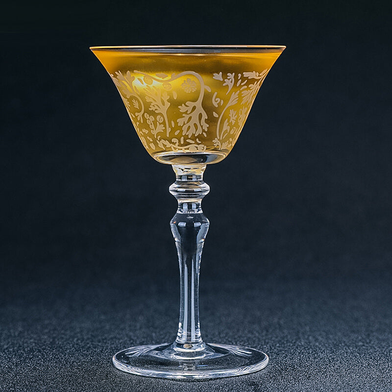 Frosted Martini Glass