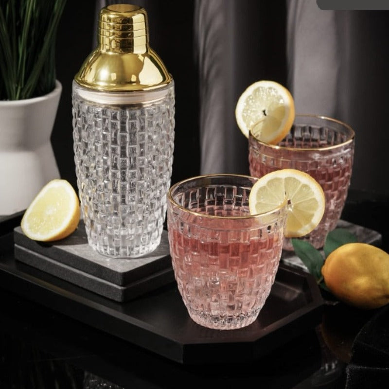 CrystalMix Cocktail Shaker