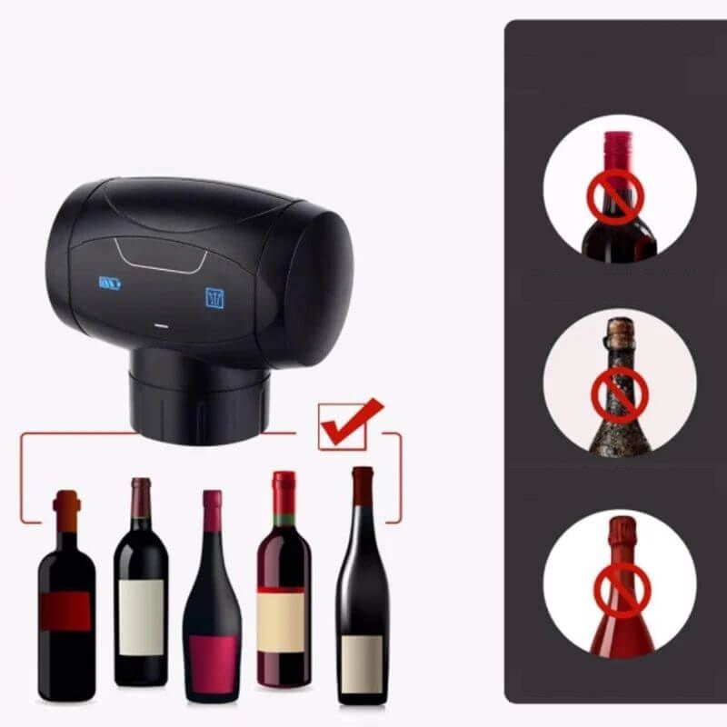 Electric Vacuum Wine Stopper - VinoPreserve