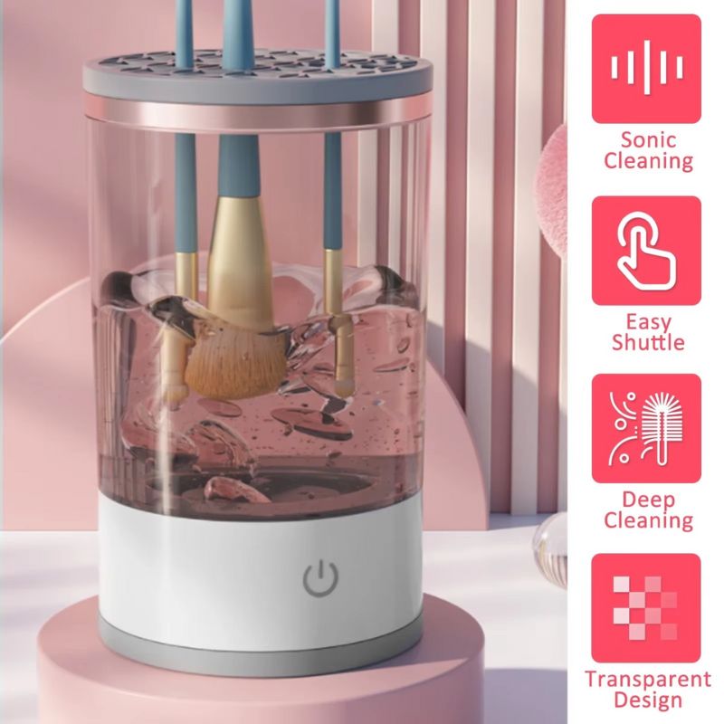 Electric Makeup Brush Cleaner- 3 in 1